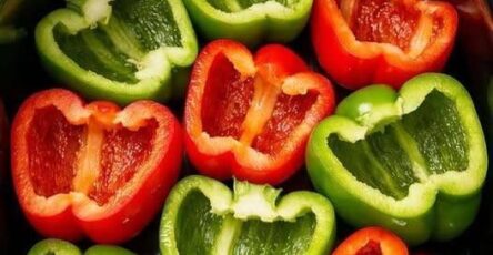 Place raw halved bell peppers in the slow cooker along with four simple ingredients, and you’ll end up with a meal so flavorful your family will be asking for seconds.